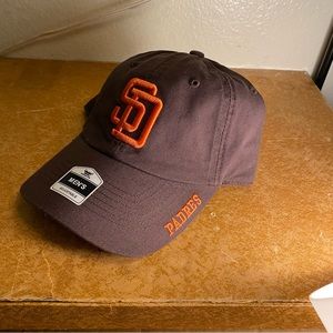 San Diego Padres Cooperstown Collection Fan Favorite Strapback Brown Hat Cap NWT